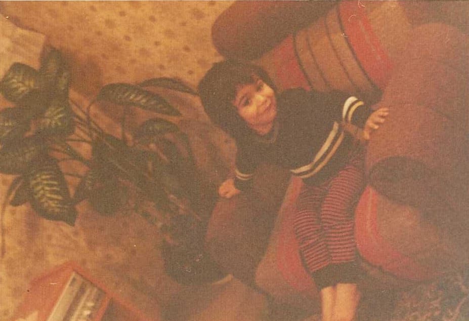 Parham Shariat as a child